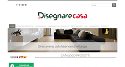 Desktop Screenshot of disegnarecasa.com